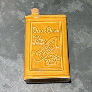 Anthropologie Mustard Ceramic Base